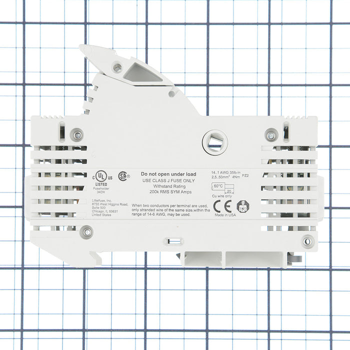 Littelfuse 600V Class J Dead Front Holder 60A 1P-ID (LFPSJ601.ZXID)