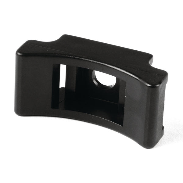 HellermannTyton Mounting Cradle For Cable Tie Series T50-T250 Maximum Bun Diameter 3 Inch Length 1.6 Inch PA66 Black 100 Per Package (151-27202)