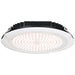 Lotus LED Lights 10 Inch Round Commercial 50W LED 5000K White 60 Degree 6800Lm Type IC Air-Tight Wet Location IP65 80 CRI (LL10R-50K-WH)