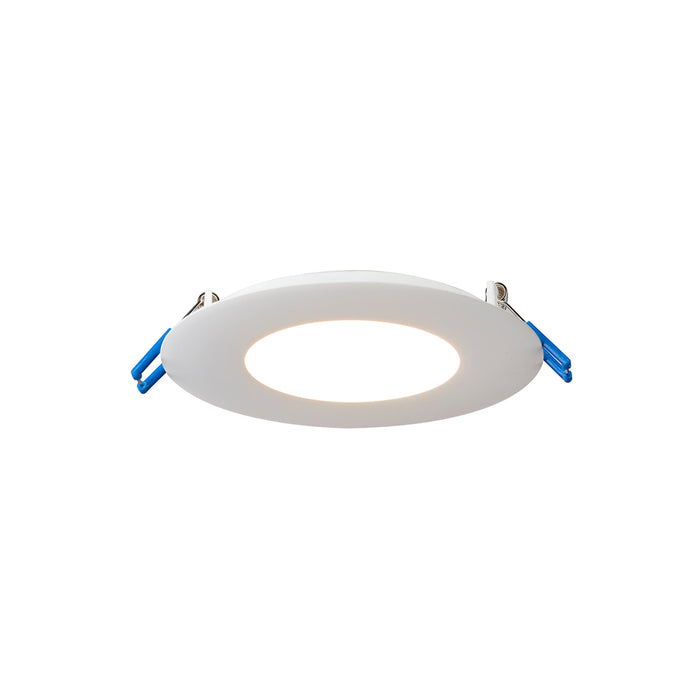 Lotus LED Lights 4 Inch Round 24V Constant Voltage Dimmable 13.5W LED 3000K Black 110 Degree Beam 760Lm Type IC 90 CRI (LL4R24V-30K-BK-G2)