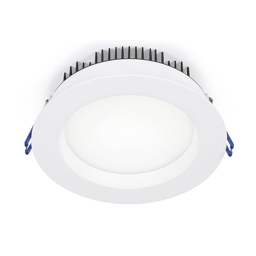 Lotus LED Lights 6 Inch Round Regressed Plenum 17W LED CCT Selectable 2700K/3000K/3500K/4000K/5000K White 95 Degree 1300Lm Air-Tight 90 CRI (LL6RR-5CCT-WH)