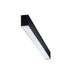 Maxlite 113019 L-Max Architectural Luminaire Strip 4 Foot 120-277V Up/Down Selectable 20W/24W/32W/40W 2700K/3000K/3500K/4000K/5000K Black Emergency Battery Backup (LM-4UF20WCSBEMTA)
