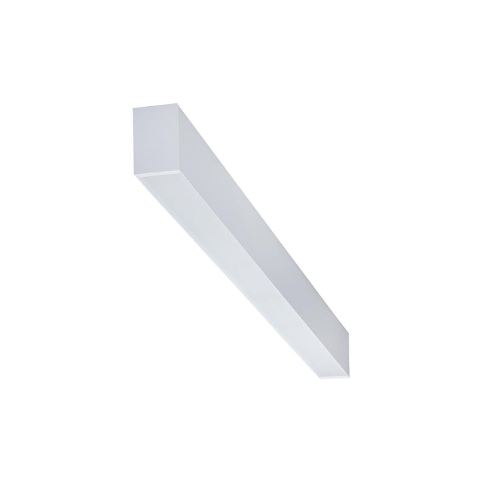 Maxlite 113014 L-Max Architectural Luminaire Strip 4 Foot 120-277V Up/Down Selectable 20W/24W/32W/40W 2700K/3000K/3500K/4000K/5000K White Emergency Battery Backup (LM-4UF20WCSEMTA)