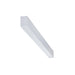 Maxlite 112742 L-Max Architectural Luminaire Strip 4 Foot 120-277V Up/Down Selectable 20W/24W/32W/40W 2700K/3000K/3500K/4000K/5000K White Emergency Battery Backup (LM-4UF20WCSEM)