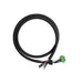 Maxlite 113000 L-Max Linear Architectural Luminaire 6-Wire Black Power Cord SJT 15 Foot Female Wiring Connector 300V Insulated Sheath For Dimming Wires (LM2-6CORDB)