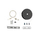 Maxlite 112770 L-Max Linear Architectural Luminaire Non-Power Pendant/Canopy Mount Kit Black No Feed Canopy Includes Bolt Anchor/15 Foot Steel Cable (LM2-CNPYCBKITB)