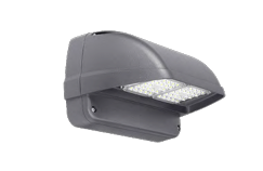 Hubbell Small LED LitePak 20W 2500Lm 5000K 70 CRI Type III 120-277V Dark Bronze Matte Textured (LNC2-48L-20-5K7-3-UNV-DBT)