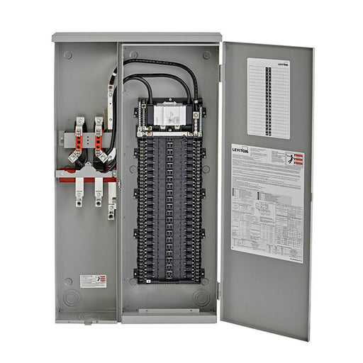 Leviton 42 Space Outdoor All-In-One Meter Load Center Combination With 225A Main Circuit Breaker (LP422-MC)