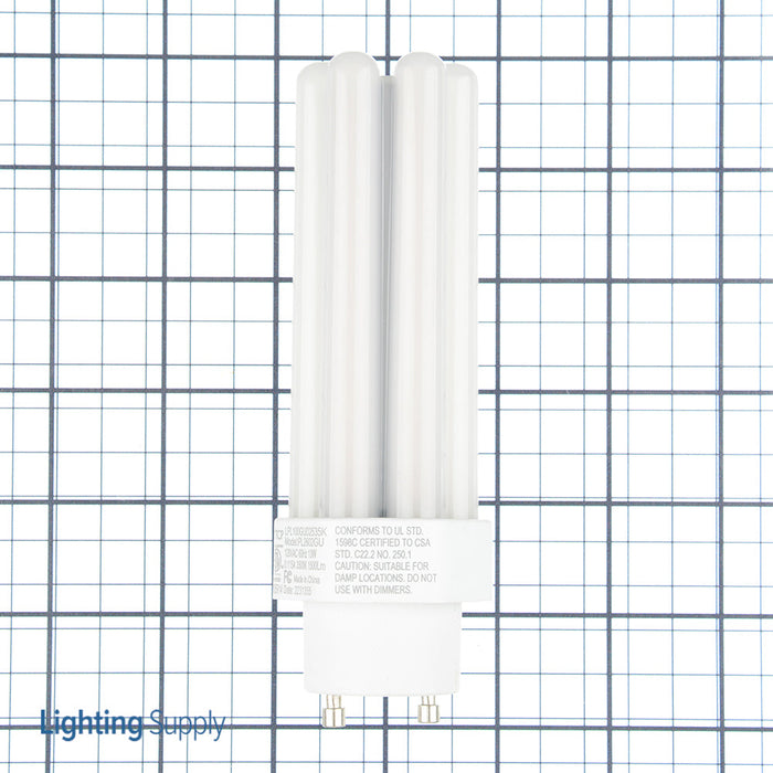 TCP 13W LED PL Lamp 1500Lm 3500K 80 CRI GU24 Base Non-Dimmable (LPL100GUD2535K)