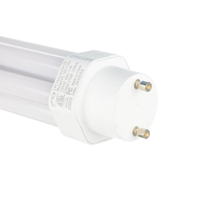 TCP 11W LED PL Lamp 1200Lm 4100K 80 CRI GU24 Base Non-Dimmable (LPL75GUD2541K)