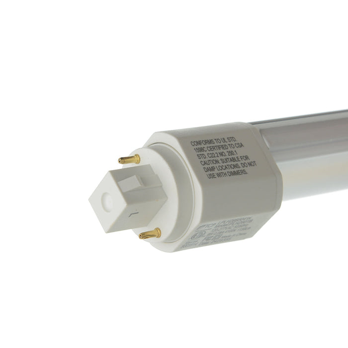 TCP LED PL Lamps Type B 9W 1150Lm 4100KGX24Q-4 Base Suitable For Damp Locations White (LPLH26B5041K)