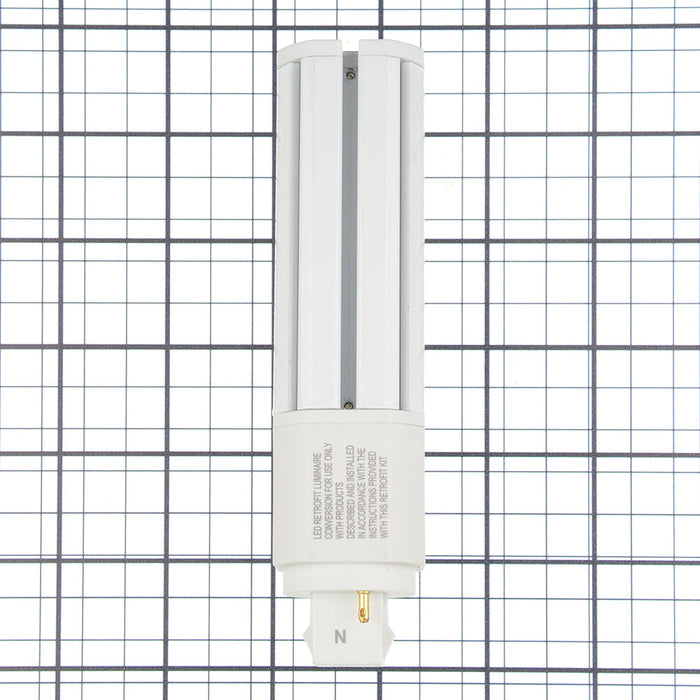 TCP LED PL Lamps Type B 9W 1150Lm 4100KGX24Q-4 Base Suitable For Damp Locations White (LPLH26B5041K)