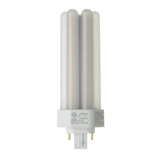 TCP LED PL Lamp 16W 1650Lm 4100K G24Q/GX24Q Base Non-Dimmable White 80 CRI Suitable For Damp Locations (LPLU32A2541K)