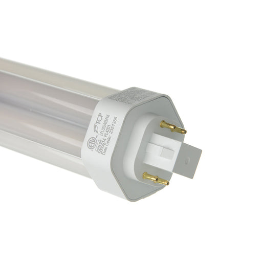 TCP LED PL Lamp 16W 1650Lm 4100K G24Q/GX24Q Base Non-Dimmable White 80 CRI Suitable For Damp Locations (LPLU32A2541K)
