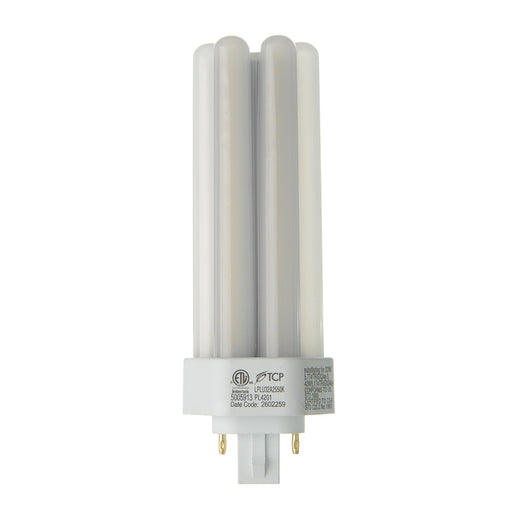 TCP LED PL Lamp 16W 1700Lm 5000K G24Q/GX24Q Base Non-Dimmable White 80 CRI Suitable For Damp Locations (LPLU32A2550K)
