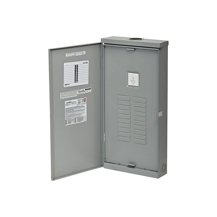 Leviton 20 Space Outdoor Load Center With 200A Main Circuit Breaker (LR220-BDD)