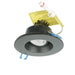 Lotus LED Lights 3 Inch Round Regressed Gimbal 7.5W LED 3000K Black 38 Degree 600Lm Type IC Airtight Wet Locations Energy Star 90 CRI (LRG3-30K-BK)