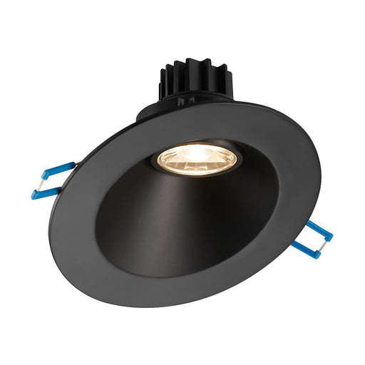 Lotus LED Lights 4 Inch 30 Degree Sloped Round Regressed Gimbal 7.5W LED 4000K Black 38 Degree 630Lm Air-Tight 90 CRI (LRG3-40K-4RSL-BK)