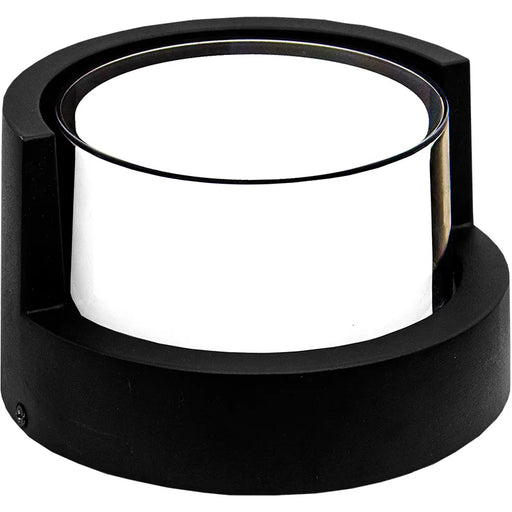 Westgate Manufacturing 7 Inch Round Indoor/Outdoor Wall Sconce 12W CCT Selectable 2700K/3000K/3500K/4000K/5000K And RGB 650Lm 120V WG App Or Remote Control Black (LRS-F-RGBW-BK)