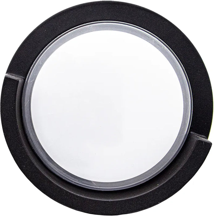 Westgate Manufacturing 7 Inch Round Indoor/Outdoor Wall Sconce 12W CCT Selectable 2700K/3000K/3500K/4000K/5000K And RGB 650Lm 120V WG App Or Remote Control Black (LRS-F-RGBW-BK)