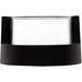 Westgate Manufacturing 7 Inch Round Indoor/Outdoor Wall Sconce 12W CCT Selectable 2700K/3000K/3500K/4000K/5000K And RGB 650Lm 120V WG App Or Remote Control Black (LRS-F-RGBW-BK)