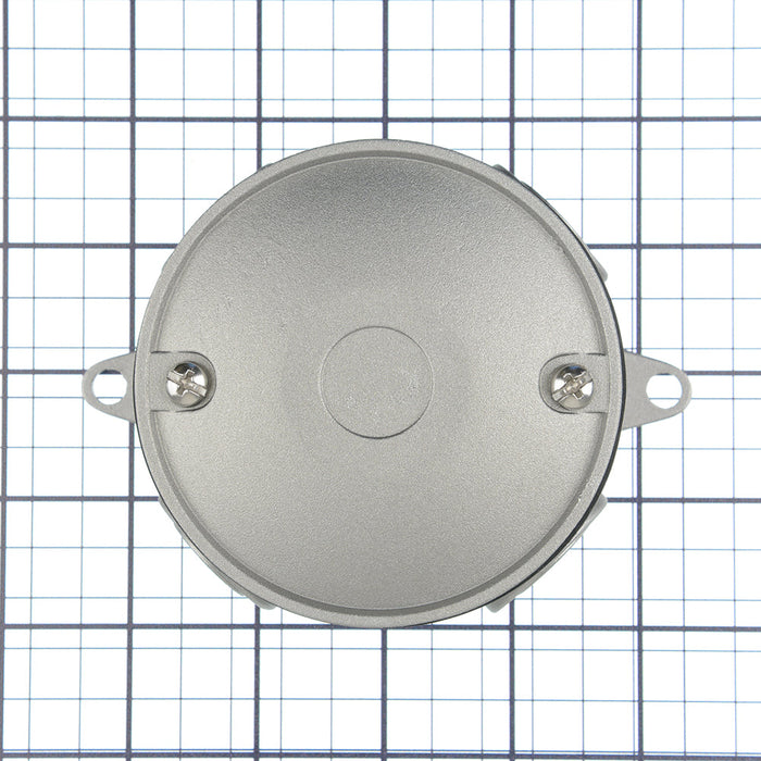 RAB Weatherproof 3 Inch Box Round 1/2 Tap And Blank Cover (LRT4)