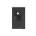 Lotus LED Lights Step Light Vertical With Motion Sensor And Photocell Black 120V 2.5W 3000K 80Lm Wet Location 90 CRI (LSD04-3K-BK)