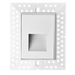 Lotus LED Lights Trimless LED Step Light 3W CCT Selectable 2700K/3000K/3500K/4000K/5000K 90 CRI 120V Vertical Mount (LSD05-5CCTWH)