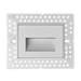 Lotus LED Lights Trimless LED Step Light 3W CCT Selectable 2700K/3000K/3500K/4000K/5000K 90 CRI 120V Horizontal Mount (LSD06-5CCTWH)