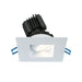 Lotus LED Lights 3 Inch Square Regressed Gimbal Thin Trim Dim To Warm 3000K-1800K 11W LED White 38 Degree Air-Tight 90 CRI (LSG3-3018K-HO-TT-WH)
