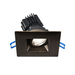Lotus LED Lights 3 Inch Square Regressed Gimbal CCT Selectable 2700K/3000K/3500K/4000K/5000K 11W LED Oil Rubbed Bronze 38 Degree Air-Tight 90 CRI (LSG3-5CCT-HO-ORB)