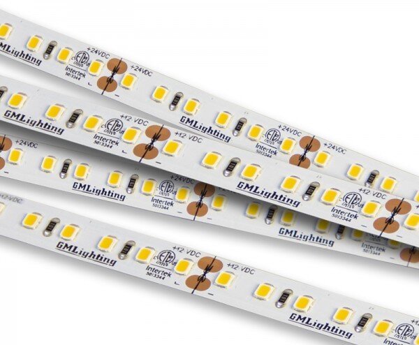 GM Lighting LTR-E Economy Series LED Tape 24VDC 16 Foot-4 Inch [5M] 149Lm Per Foot 4000K (LTR-E-24V-1.5W-40K-16)