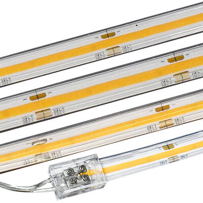 GM Lighting LTR-S Spec Series COB Wet Location LED Tape 24V 32 Foot-8 Inch 3.0W Per Foot 95 CRI 2700K White (LTR-S-COBWP-24V-3.0W-27K-32)