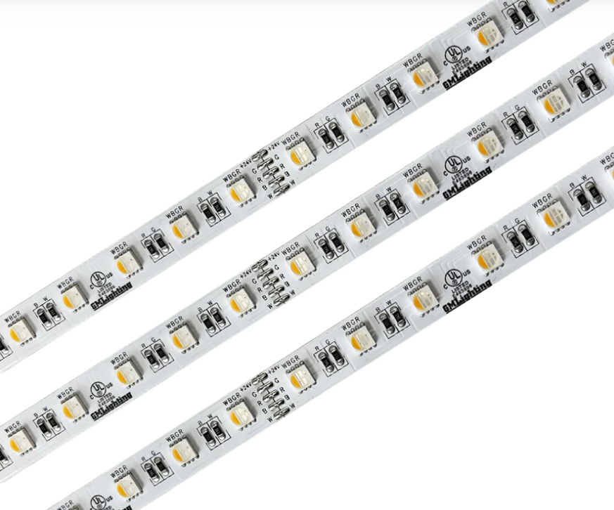 GM Lighting LTR-S-24V-3.0W-RGBW-16 24V 16 Foot-4 Inch RGBW LED Tape ...
