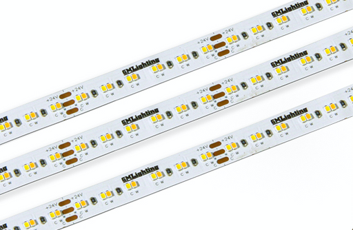 GM Lighting LTR-S Spec Series CCT Tunable White LED Tape 24VDC 100 Foot [30M] 3W Per Foot 2400K-5000K 267Lm Per Foot 3000K White Only Mode (LTR-S-TUN-24V-3.0W-100)