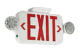 Lumination LUCEG High Impact UL Flame Rated Thermoplastic Combination Exit/Emergency Light Single/Double Universal Face Green Letters White (93162256)