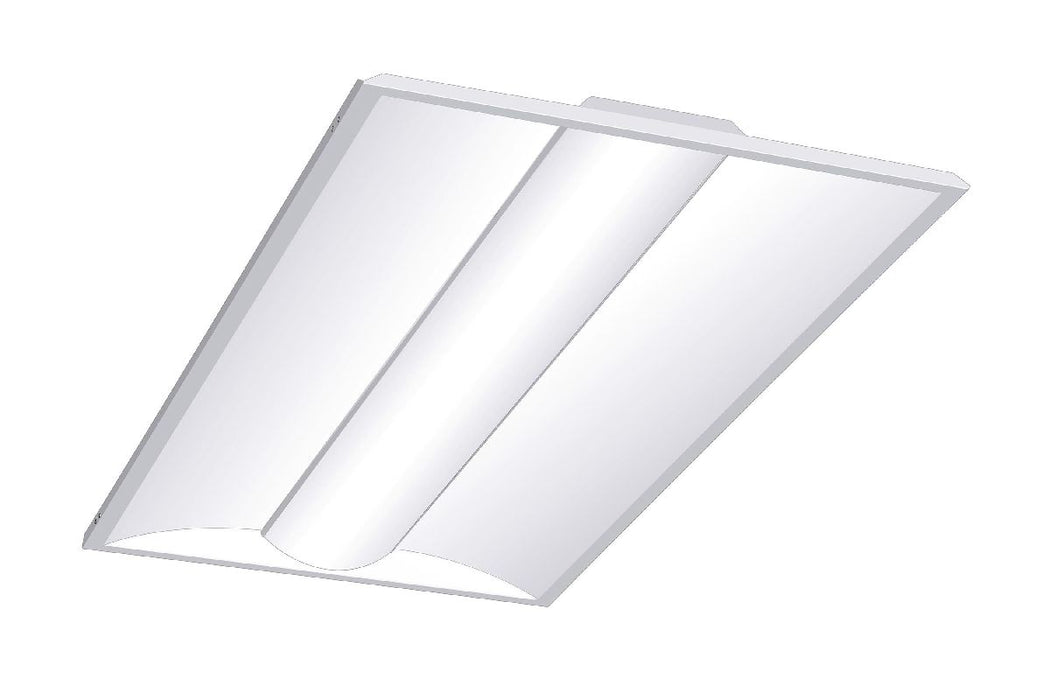 Lumination PCL24A1FSDFWHTE 2X4 Volumetric Center Lens Troffer Selectable 3750Lm/5000Lm/6000Lm 3500K/4000K/5000K 0-10V Dim-To-Off Driver 120-347V (93313708)