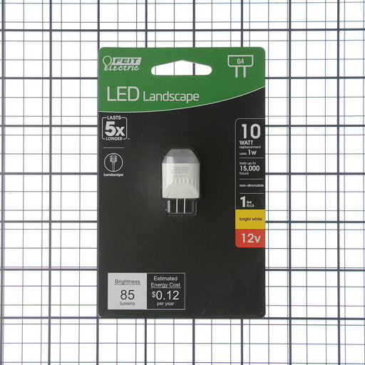 Feit Electric [10W Equivalent] Bright White 3000K G4 Base Capsule Specialty LED Bulb (LVG410/LED/HDRP)