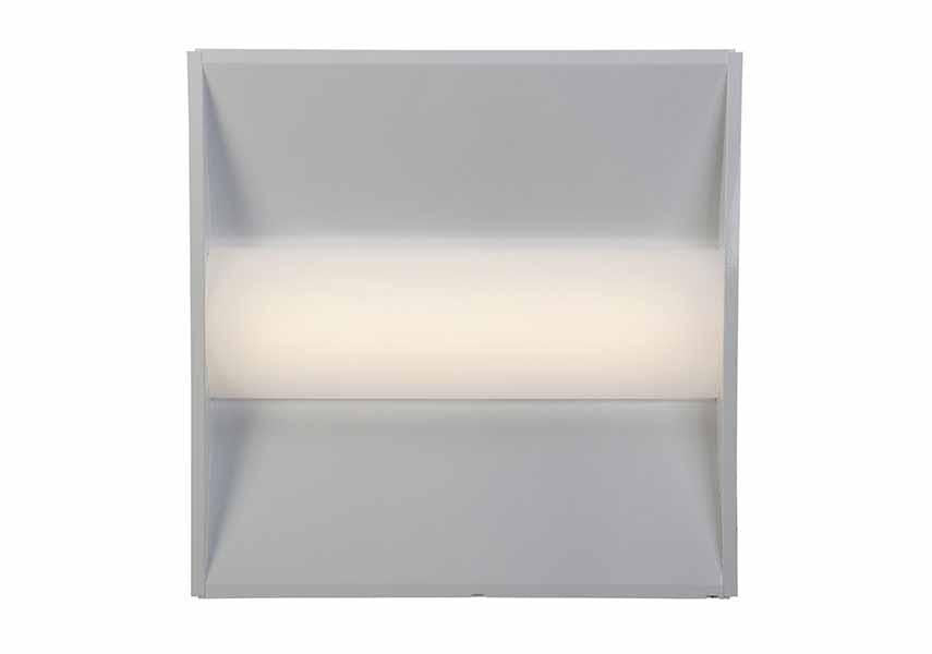 GE PVT22A04XMM8XXVQLTWHTE LED 2X2 Troffer Selectable 19.5W/31W/37.5W 2700Lm/4200Lm/4950Lm 3500K/4000K/5000K 120-277V 80 CRI 50000 Hours (93146092)