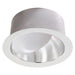 Philips Lightolier P4RDL20935WCCZ10U LyteProfile 4 Inch Round LED Downlight 2000Lm 3500K Wide Beam Comfort Clear Reflector Matte White Flange 0-10V 120/277V (#912300000950)