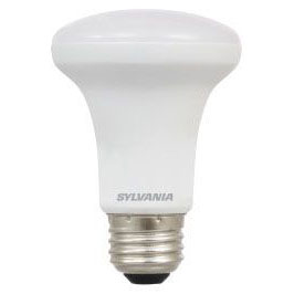 Sylvania LED5R20DIM84010YVRP2 5W LED R20 Dimmable 80 CRI 325Lm 4000K 11000 Hours Medium E26 Base 2 Pack Priced Per Each (41117)