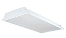 Lithonia LED Troffer 2X4 Nominal 3000Lm Flush Aluminum White #12 Pattern Acrylic EldoLED Dimming To 1 Percent 80 CRI 3500K (2TL4 30L FW A12 EZ1 LP835)
