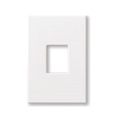 Lutron Architectural Wall Plate 1-Gang Small Control White (NT-S-NFB-WH)