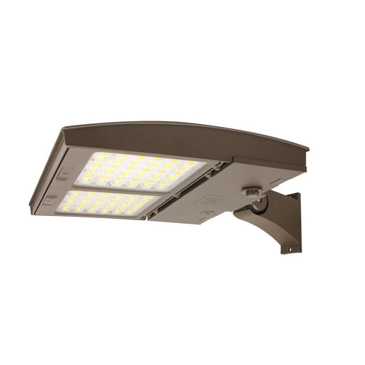 Maxlite 114019 M Series LED Area/Flood Selectable 55W/75W/100W 3000K/4000K/5000K Changeable Lens Type 5 Low Glare/Flood Wide 6X6 Bronze Flexible Arm C-Max Ready (M100UCW-WCSBFCR)