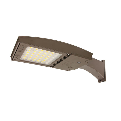 Maxlite 113962 M Series 22W Changeable Lens Type 4 Wide CCT Selectable 3000K/4000K/5000K Bronze Straight Arm C-Max Ready (M22UC4W-CSBACR)