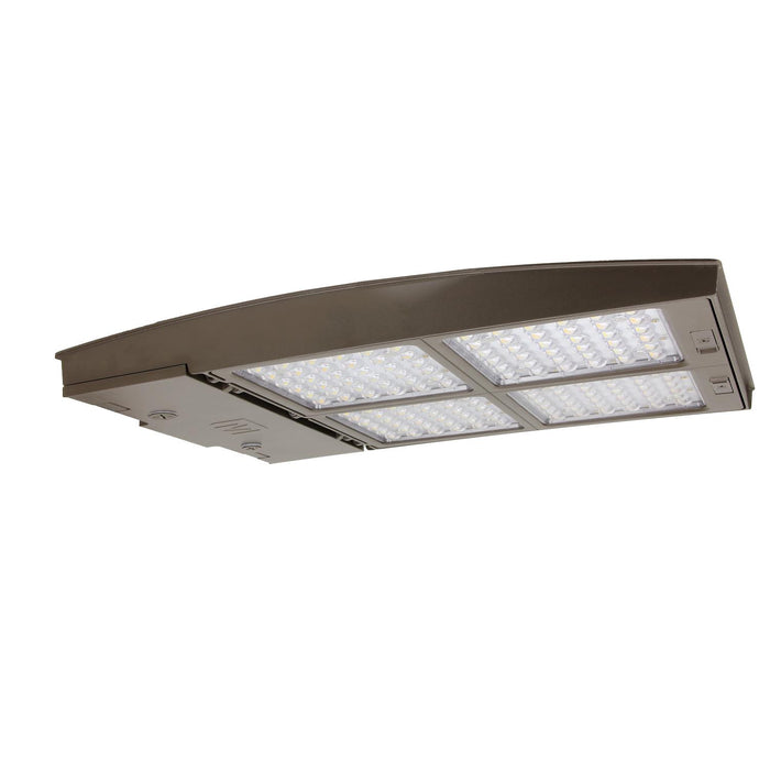 Maxlite 113495 M Series Area Flood Wattage/CCT Selectable 200W/250W/300W 3000K/4000K/5000K Changeable Lens Type IV Narrow Bronze Upper Knuckle Mount (M300UC4N-WCSBXCR)