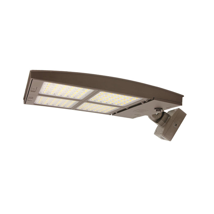 Maxlite 114129 M Series LED Area/Flood Selectable 200W/250W/300W 3000K/4000K/5000K Changeable Lens Type 4 Wide Bronze Variable Wall Mount C-Max Ready (M300UC4W-WCSBVCR)