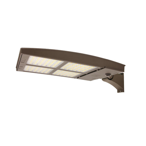 Maxlite 113787 M Series LED Area/Flood Selectable 200W/250W/300W 3000K/4000K/5000K Changeable Lens Type 5 Low Glare/Flood Wide 6X6 Bronze Flexible Arm C-Max Ready (M300UCW-WCSBFCR)