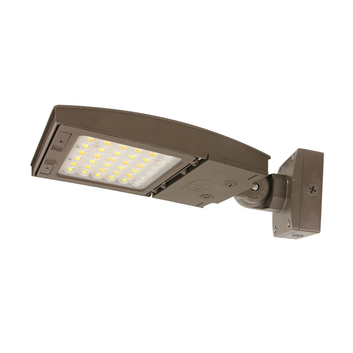 Maxlite 113985 M Series Selectable 30W/42W/55W 3000K/4000K/5000K Changeable Lens Type 3 Low Glare Bronze C-Max Ready 3-Pin Twist Lock Receptable (M55UC3G-WCSBVCRRPC)