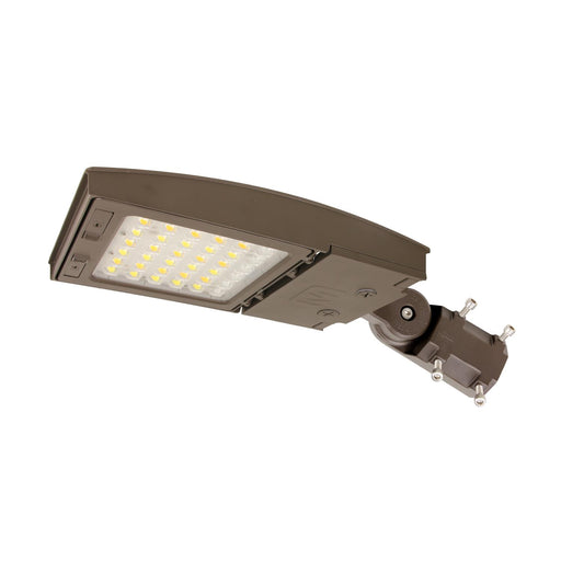 Maxlite 113085 M Series Area Flood Wattage/CCT Selectable 42W/55W/75W 3000K/4000K/5000K Changeable Lens Type III Medium Bronze Slipfitter Mount (M75UC3M-WCSBKCR)